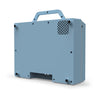 Image of The Re-Spin Sustainable Bluetooth Suitcase Record Player, Blue